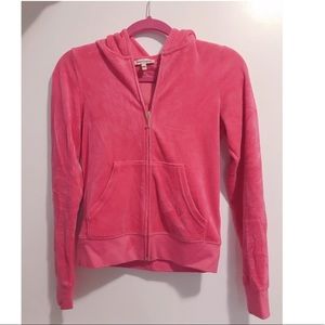 Juicy couture velour track jacket